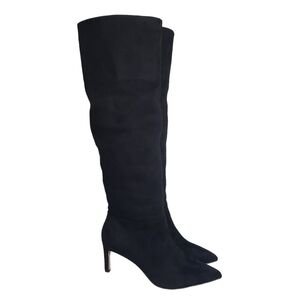 BCBG  Marlo Black Slouch To The Knee Boot Sz 6.5M, 7.5M
